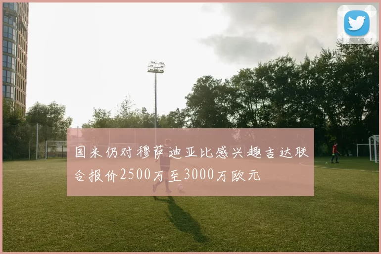 国米仍对穆萨迪亚比感兴趣吉达联合报价2500万至3000万欧元